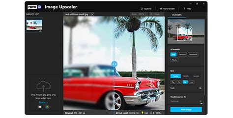 Nero AI Image Upscaler